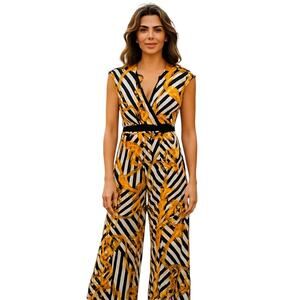 NWT True Rock 2X Women's Sleeveless Maxi Pant suit Jumper Plus 18W 20W 2XL XXL